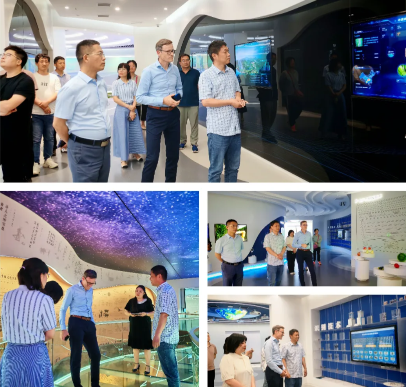 Swisens AG CEO René Tönz 参访云飞科技,共探智慧植保合作契机