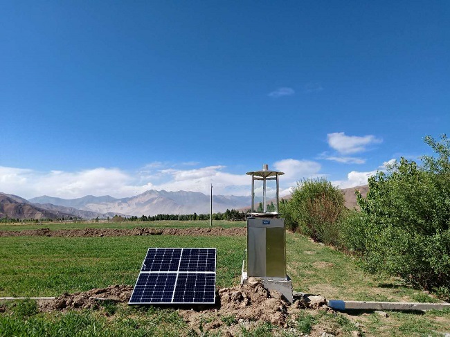 高标准农田建设应用智能虫情测报灯