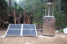 太阳能虫情测报灯在栾川县投入使用